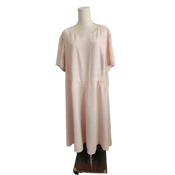 Pendleton Women Dress Classic Elegant All Occasion 24W Midi Pink NWoT $179 ALine - Picture 2 of 7